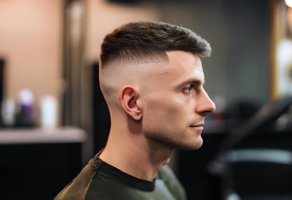 Skin fade haircut